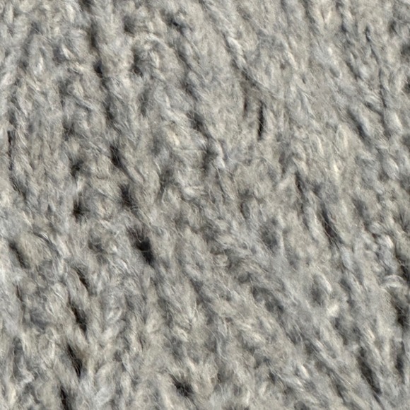 ANTHROPOLOGIE Blue Chunky Cable Knit Longline Open Front Cardigan Sweater Small - Picture 8 of 10